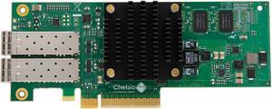 Chelsio T520-CR Dual-Port 1/10 Gigabit Ethernet PCIe 3.0 x8 Unified Wire Adapter