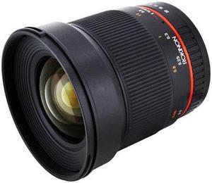Rokinon 16mm F20 ED AS UMC CS Lens for Nikon F Mount Cameras 16MAFN