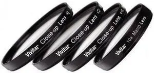 Vivitar 55mm Close-Up Macro Lens Set #VIV-CL-55