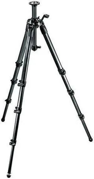 Manfrotto 4-Section Carbon Fiber Tripod With Geared Column