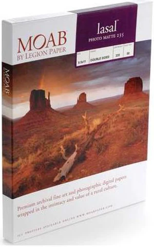 Moab F01LSM235851150 Lasal 2-Side Archival Inkjet Paper Moab F01LSM235851150 Lasal 2-Side Archival Inkjet Paper