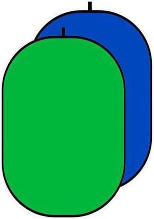 Belle Drape Collapsible Background - 40X60" (Blue/Green Chroma) #BDPB-4060BG