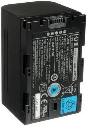 JVC SSL-50 7.4V IDX Lithium-Ion Battery for Camcorders #SSL-JVC50