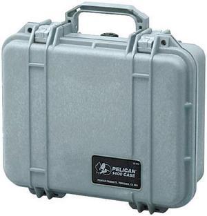 Pelican 1400 Watertight Hard Case without Foam Insert - Silver #1400-001-180