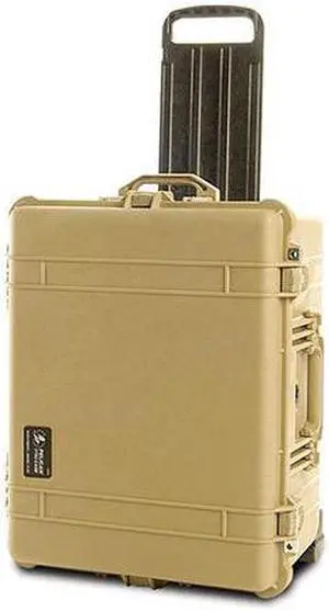 Pelican 1620 Watertight Hard Case with Wheels without Foam, Desert Tan