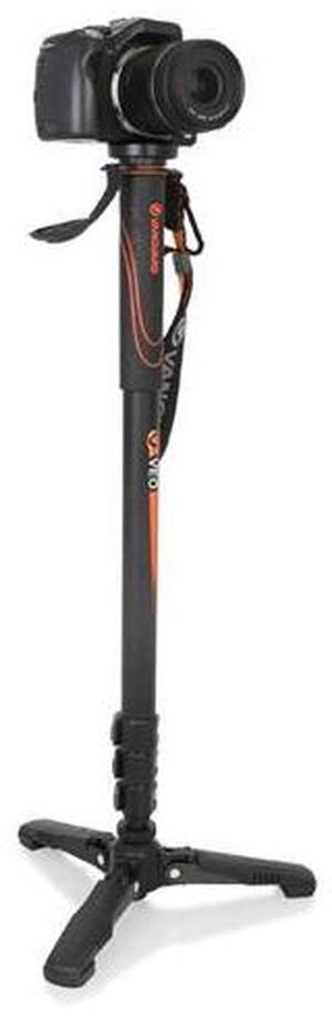Vanguard VEO AM-264TR 4 Section Aluminum Monopod with 3-Leg Base, Black