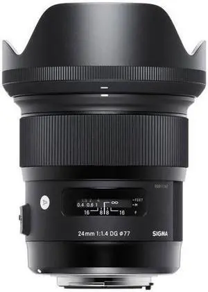 Sigma 24mm f/1.4 DG HSM Art Lens-NI Nikon F