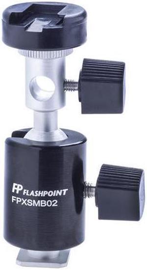 Flashpoint Modular Mini Ballhead with Umbrella Bracket #FPX-SM-B02