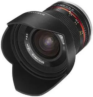 Samyang 12mm F2.0 NCS CS Ultra Wide, Manual Focus Lens for Sony E Cameras, Black