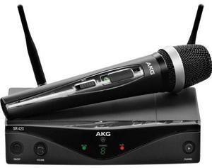 AKG Acoustics WMS420 Vocal Set Wireless Microphone System, A Band #3416H00010