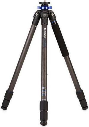 Benro Mach3 TMA27C Series 2 3-Section 9X Carbon Fiber Tripod/Monopod, Twist Lock