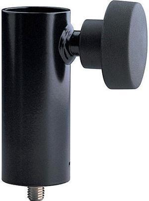 K&M 24521 5/8" Reducer Flange for Speaker Stand, Black #24521.500.55