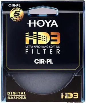 Hoya 77mm HD3 Circular Polarizer Filter #XHD3-77CRPL