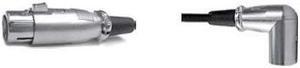 Hosa Technology 15' 3-Pin Straight XLR Female to Right Angle XLRM Audio Cable