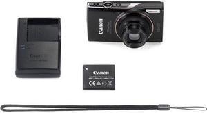 Canon PowerShot ELPH 360 HS Digital Camera - Black