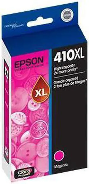 Epson T410 Claria Premium High Capacity Magenta Ink Cartridge #T410XL320