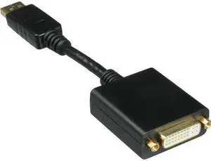 Comprehensive DP2DVIF Comprehensive DisplayPort Male To DVI Female Adapter Cable - DisplayPort/DVI for Video Device - 1 x DisplayPort Male Audio/Video - 1 x DVI Female Video