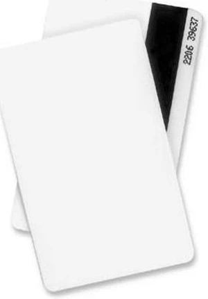 Datacard Plastic ID Card, CR80/30, PVC Graphics, 500 Cards, White #718357 Datacard Plastic ID Card, CR80/30, PVC Graphics, 500 Cards, White #718357