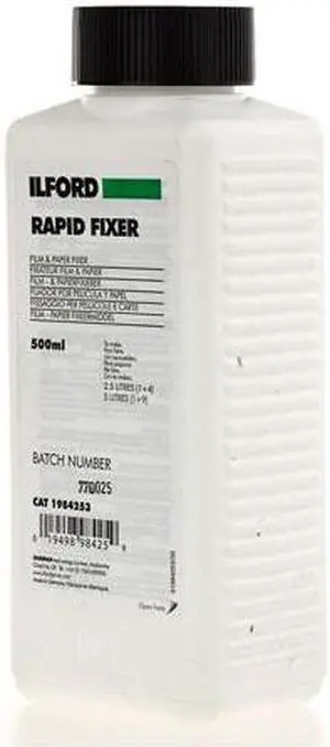 Ilford Rapid Fixer Bottle, 500ml #1984253