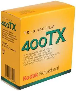 Kodak Tri-X Pan 400, Black & White Negative Film 35mm Size, 100' Roll #1067214