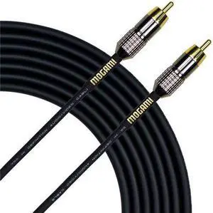 Mogami 3' Gold RCA to RCA Mono Cable, 24 AWG #GOLD RCA-RCA-03