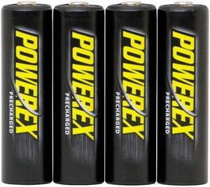 Maha Powerex MHRAAP4 4-pack 2600mAh AA Ni-MH Rechargeable Batteries