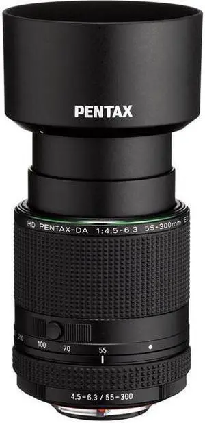 Pentax HD Pentax-DA 55-300mm f/4.5-6.3 ED PLM WR RE Lens