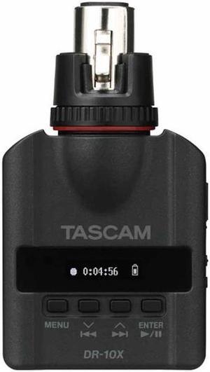 Tascam DR-10X Plug-On Micro Linear PCM Recorder for Handheld XLR Mics
