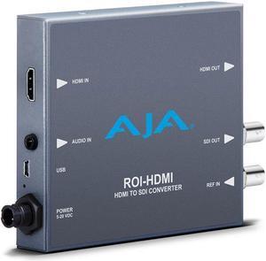 AJA HDMI to SDI with Region of Interest Scaling and HDMI Loop Through #ROI-HDMI