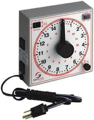 Gralab 172 15-Minute Timer, 120V, 60Hz #7-172-160R