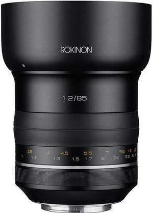 Rokinon SP 85mm f/1.2 High Speed Lens for Canon EF #SP85M-C