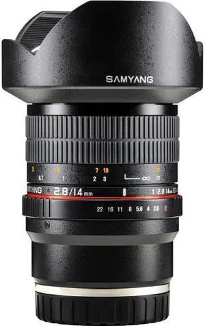 Samyang 14mm f/2.8 IF ED UMC Manual Focus Lens for Sony E Cameras #SY14M-E Samyang 14mm f/2.8 IF ED UMC Manual Focus Lens for Sony E Cameras #SY14M-E