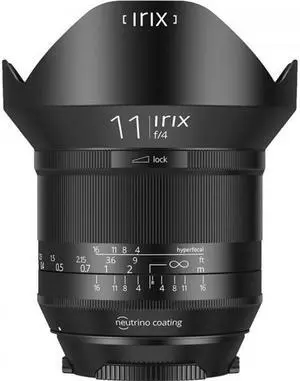 IRIX 11mm f/4.0 Blackstone Lens for Canon EOS DSLR Cameras - Manual Focus