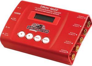 Decimator DMON-QUAD 4-Ch 3G/HD/SD-SDI Quad Split Multi-Viewer with HDMI Outputs