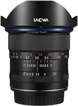Venus Laowa 12mm f/2.8 Zero-D Ultra-WideAngle Lens for Canon EF Cameras #VE1228C