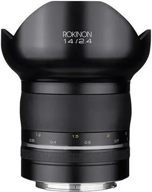 Rokinon SP 14mm F2.4 High Speed Wide Angle Lens for Canon EF Mount #SP14M-C