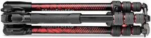 Manfrotto Befree Advanced Twist Aluminum Travel Tripod with Ball Head, Red