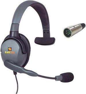 Eartec Max 4G Single-Ear Midweight Headset with Mic & 4-Pin XLR Male Connector