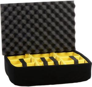 Pelican 1505 Padded Divider Set for 1500 Cases, Yellow/Black #015000-4050-000