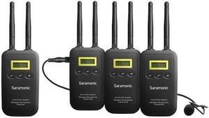 Saramonic VmicLink5 5.8GHz SHF Wireless 3x Lavalier Microphone & Receiver System