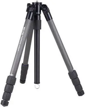Slik PRO CF-834 Carbon Fiber Tripod, 4 Leg Sections, Extends to 64.9", Black