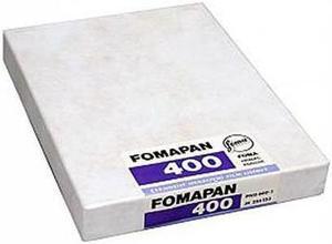 Foma FOMAPAN 400 Action 4x5" Black and White Negative Film, 50 Sheets #4204450