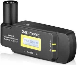 Saramonic RX-XLR9 Plug-On XLR Dual-Channel UHF Wireless Receiver #UWMIC9RX-XLR9