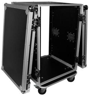 ProX T-16RSS 16U ATA Deluxe Flight Road Case for Amplifier Rack Mount Module
