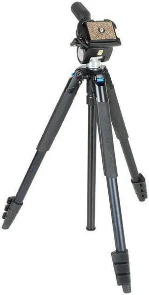Slik Sprint Pro III EZ Travel Tripod with SH-707E 2-Way Pan/Tilt Head, Black