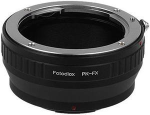 Fotodiox Lens Mount Adapter for Pentax K Mount SLR Lens to Fuji X-Series Camera
