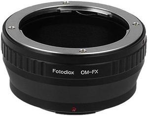 Fotodiox Mount Adapter for Olympus OM-Mount SLR Lens to Fuji X-Series Camera