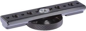 ProMediaGear VRN4 4" Cold/Hot Shoe Mountable NATO Rail #VRNR4