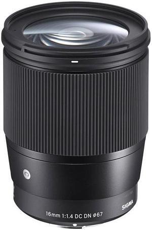 Sigma 16mm F/1.4 DC DN Contemporary Lens for Canon EF-M (402971)