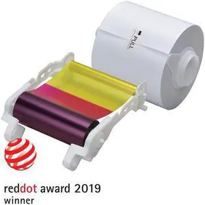 Mitsubishi 4x6" Media for New CP-M1A High Capacity Printer, 750 Prints Roll
